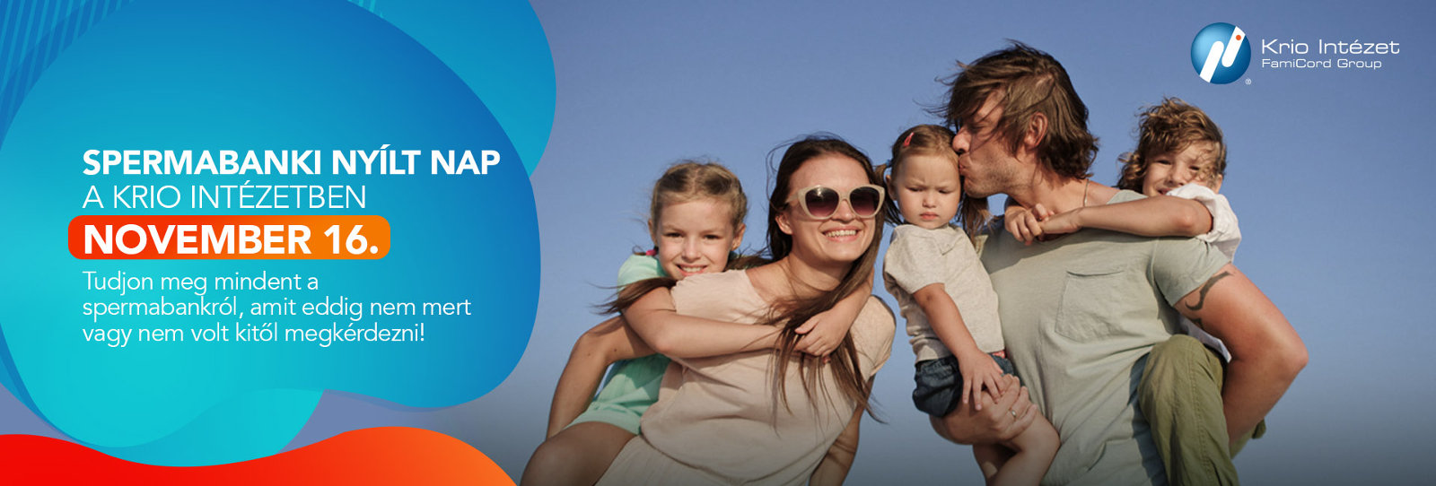 Spermabank Nyílt Nap a KRIO Intézetben!